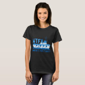 Mannen waar is de veerboot_ veerboot schip t-shirt (Voorkant volledig)