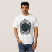 Mannen Waarde heilige geometrie T-shirt (Voorkant volledig)