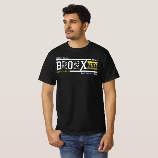 Mannen Waarde T-Shirt (Voorkant volledig)