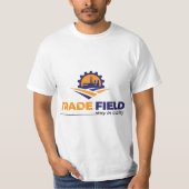 Mannen Waarde T-Shirt (Voorkant)