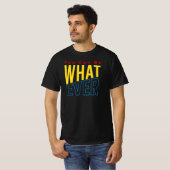 Mannen Waarde T-Shirt (Voorkant volledig)