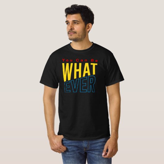 Mannen Waarde T-Shirt (Voorkant volledig)