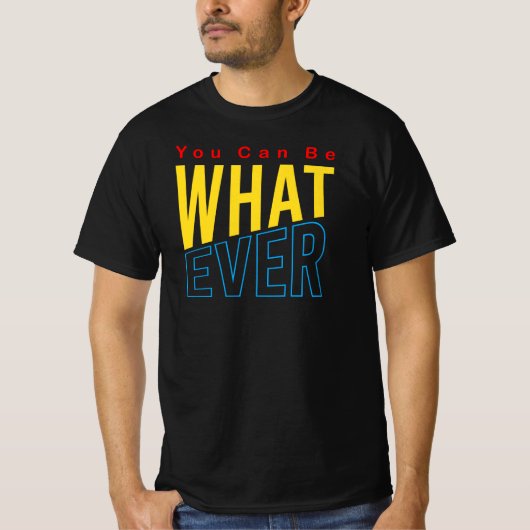 Mannen Waarde T-Shirt (Voorkant)