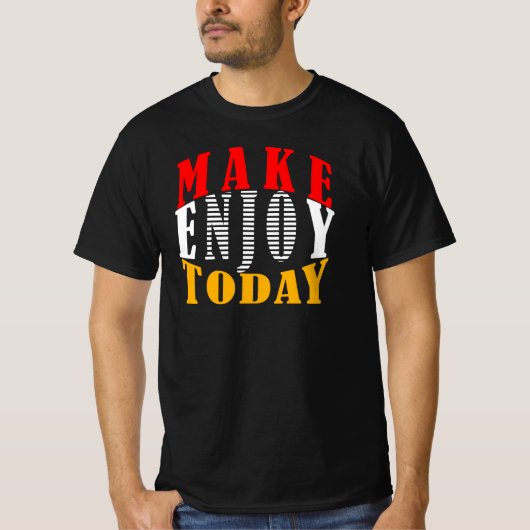 Mannen Waarde T-Shirt (Voorkant)