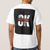 Mannen Waarde T-Shirt (Achterkant)