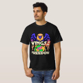 Mannen Waarde T-Shirt (Voorkant volledig)