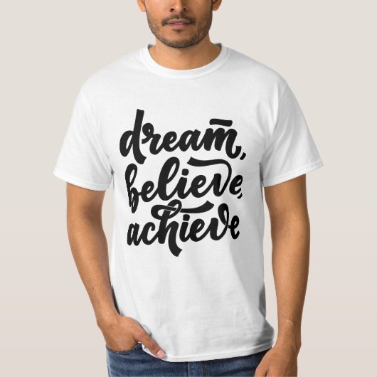 Mannen Waarde T-Shirt (Voorkant)