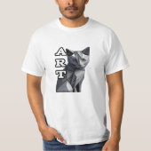 Mannen Waarde T-Shirt (Voorkant)