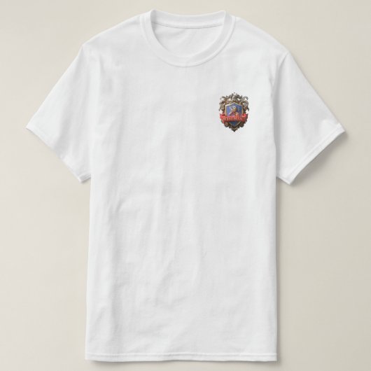 Mannen Waarde T-Shirt (Design voorkant)