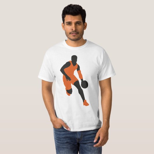 Mannen Waarde T-Shirt (Voorkant volledig)