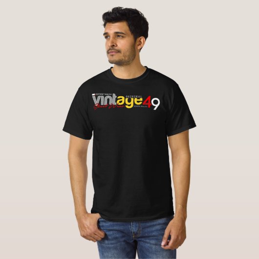 Mannen Waarde T-Shirt (Voorkant volledig)