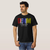 Mannen Waarde T-Shirt (Voorkant volledig)