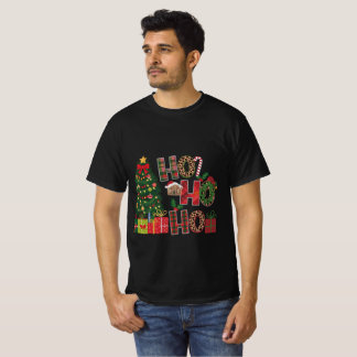MANNEN WAARDE T-SHIRT BASIC DONKER T-SHIRT