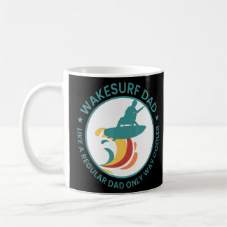 Mannen Wakesurf Papa Wakeboard Wakeboarden Surfen Koffiemok
