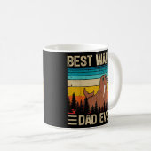 Mannen Walrus  Funny Best Walrus Pap ooit Koffiemok (Voorkant rechts)