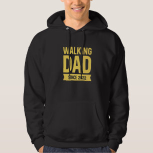 Mannen wandelende vader sinds 2022 meme Humor voor Hoodie