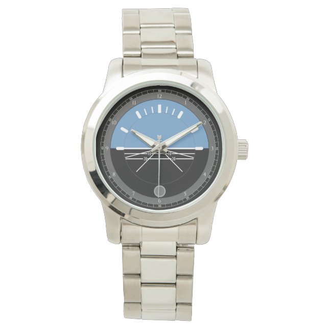 Mannen Watch Aviation Horloge (Voorkant)