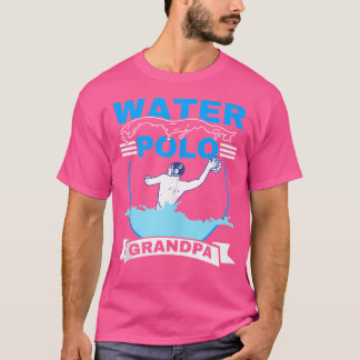 Mannen waterpolo opa waterpolo speler opa t-shirt