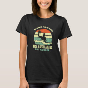 Mannen Waterpolo Vader Waterpolo Speler Vader Zwem T-shirt