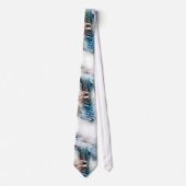 Mannen Waterverf Guitar Stropdas (Voorkant)