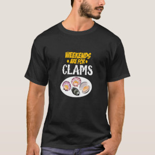 Mannen Weekends Zijn Voor Mosselen Mossel Graver S T-shirt