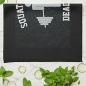 Mannen Weightlift Gym Towel Theedoek (Gevouwen)