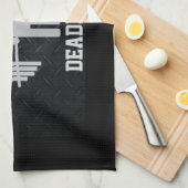 Mannen Weightlift Gym Towel Theedoek (Quarter Fold)