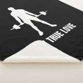 Mannen Weightlifter Barbell Training Outfit Sherpa Deken (3/4)