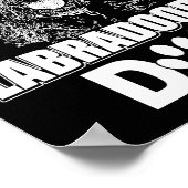 Mannen Wereld beste labradoele pa Dog Owner Poster (Hoek)