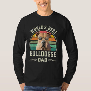 Mannen werelden Best Olde English Bulldogge Pap Vi T-shirt