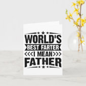 Mannen werelden Beste boer ik bedoel vaderdag Kaart (Gele Bloem)