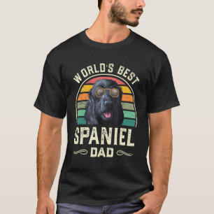 Mannen werelden Beste Spanjaard Papa Engelse Cocke T-shirt