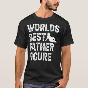 Mannen Werelden Beste Vader Figuur Papa Bod Vaders T-shirt