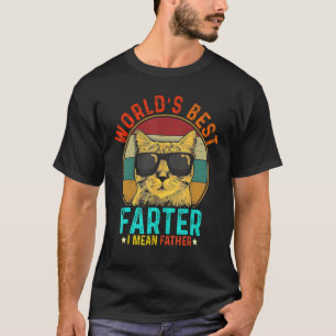 Mannen werelden beste vader ik bedoel vader grappi t-shirt