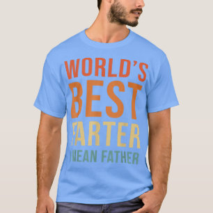 Mannen wereld's beste boer... ik bedoel vader grap t-shirt