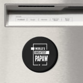 Mannen wereld's grootste papaw Gift Magneet (Insitu (Vaatwasser))