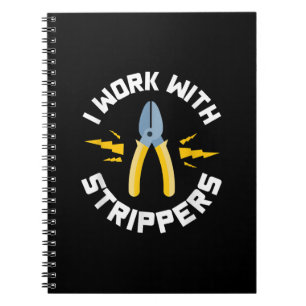Mannen werk ik met de Electricische Unie Notitieboek
