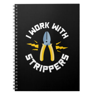 Mannen werk ik met de Electricische Unie Notitieboek