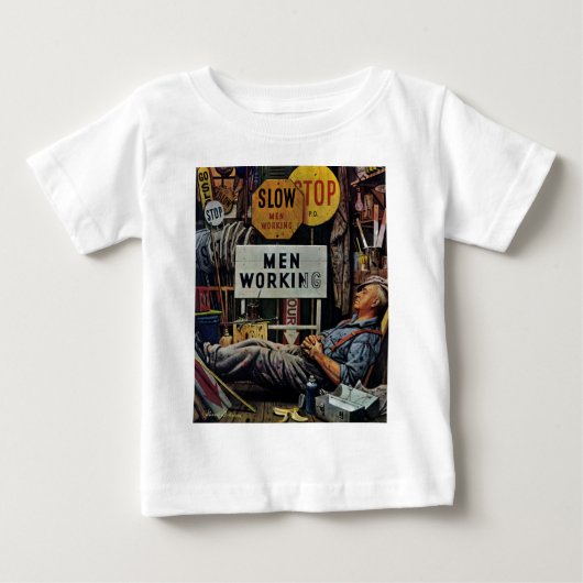 Mannen werken (Voorkant)