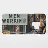 Mannen werken Case-Mate samsung galaxy hoesje (Achterkant (horizontaal))