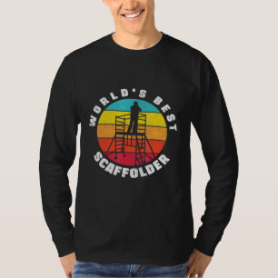 Mannen werknemers in de bouwnijverheid Beste S T-shirt