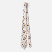 Mannen Western Thema Paarden Stropdas (Voorkant)