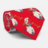 Mannen Westerne Mutton Bustin Rodeo Stropdas (Opgerold)