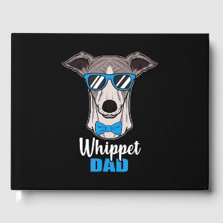 Mannen Whippet Dad Gift Idea Proud Dog Owner Gastenboek