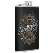 Mannen whisky 50ste verjaardag heupfles (Rechts)