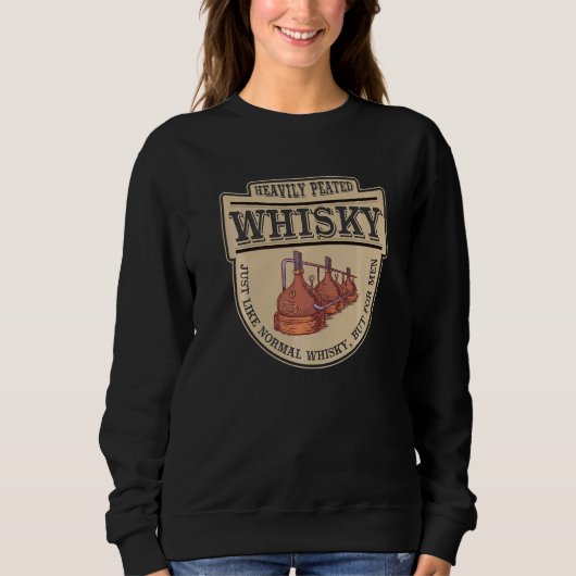 Mannen Whisky Drink Quote  Trui (Voorkant)