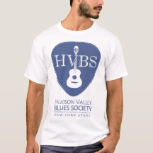 Mannen White HVBS Large Logo Shirt