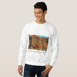 Mannen White Sweatshirt met Grove Park Inn Photo