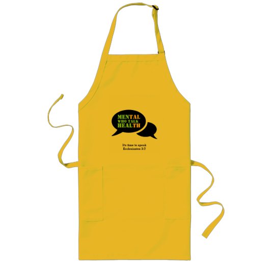 Mannen WHO-MANNEN Lang Schort (Voorkant)