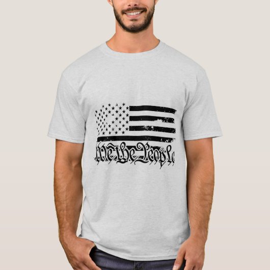 Mannen wij het volk T-shirt (Voorkant)